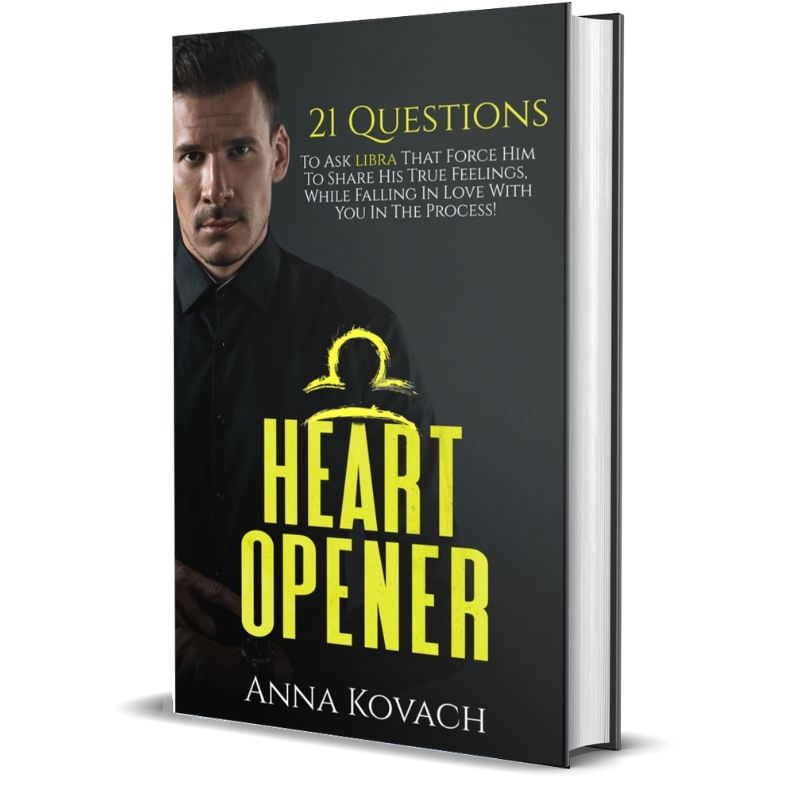 Libra Man Heart Opener by Anna Kovach