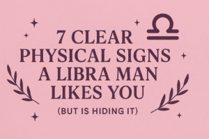 7 Clear Physical Signs a Libra Man Likes You (But is Hiding It)