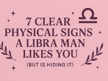 7 Clear Physical Signs a Libra Man Likes You (But is Hiding It)